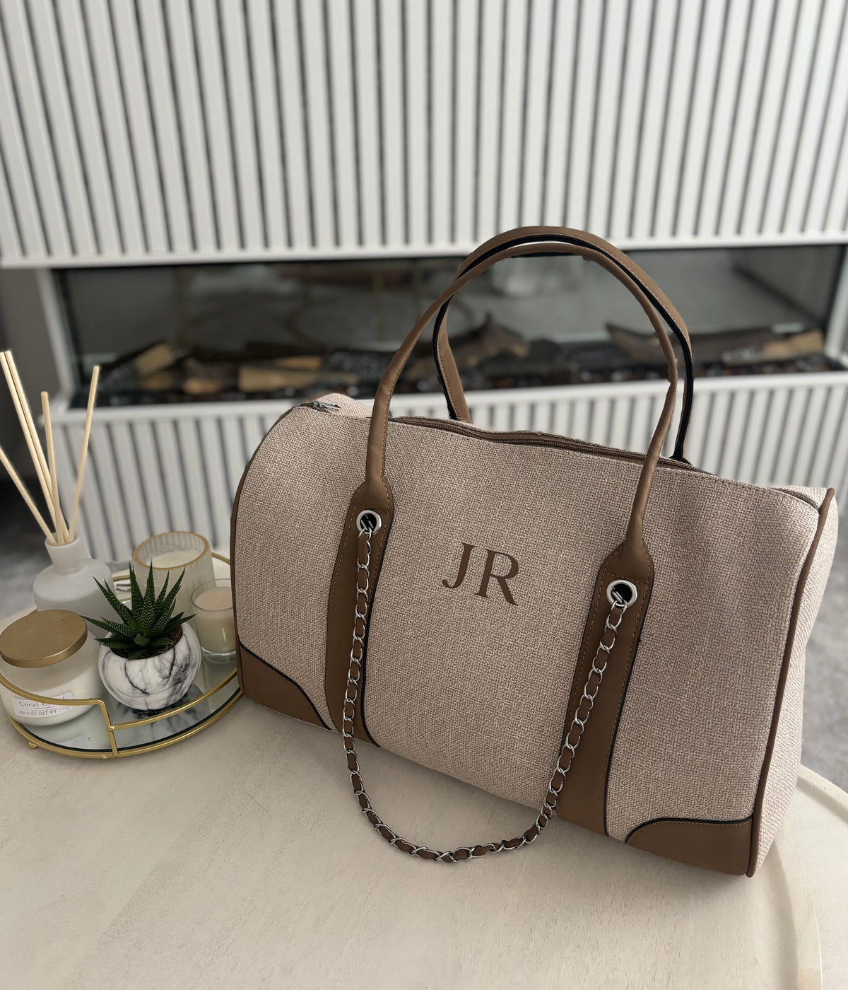 Personalised Holdall Canvas Bag