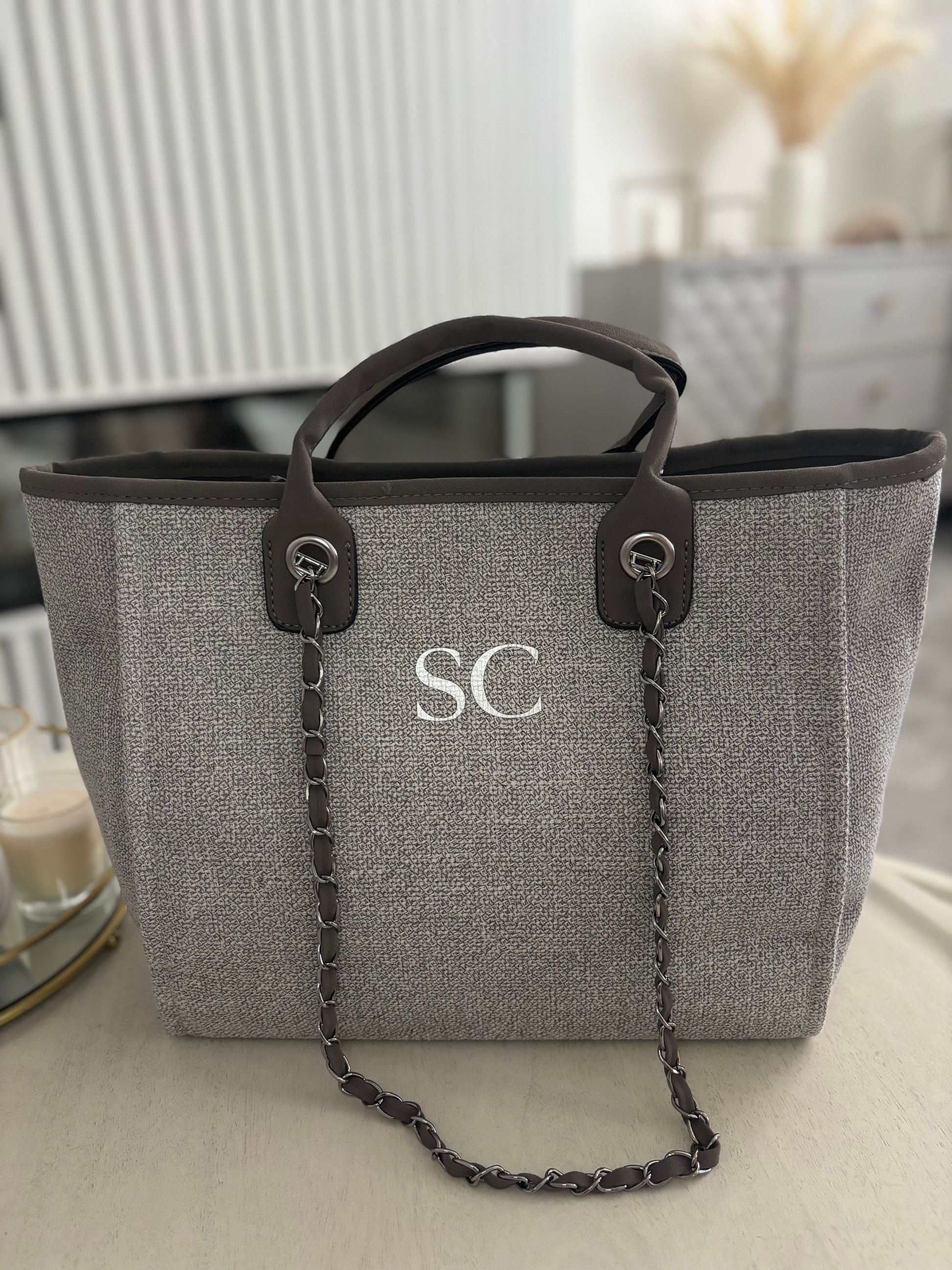 Medium Canvas Personalised Tote Bag