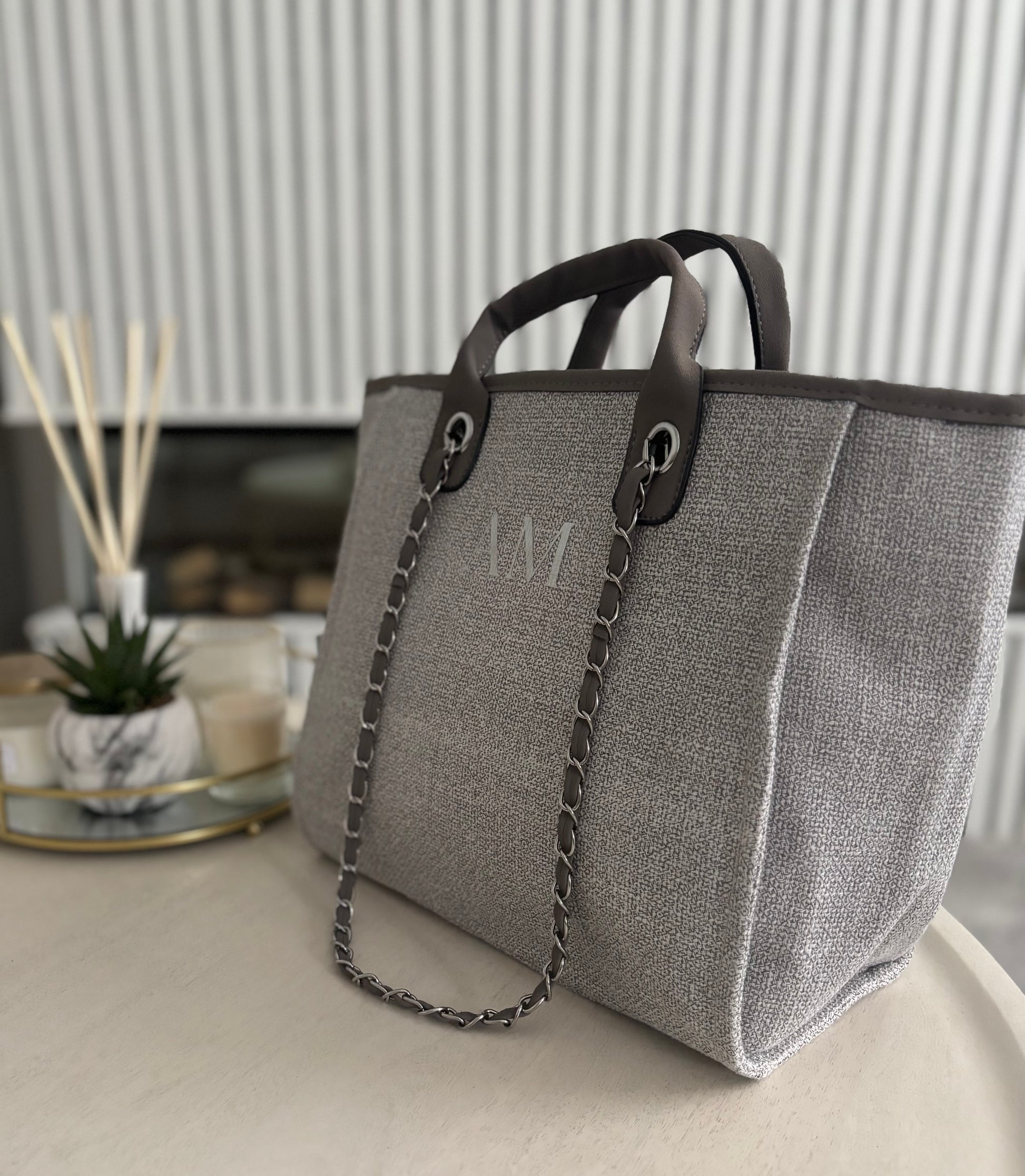 Medium Canvas Personalised Tote Bag