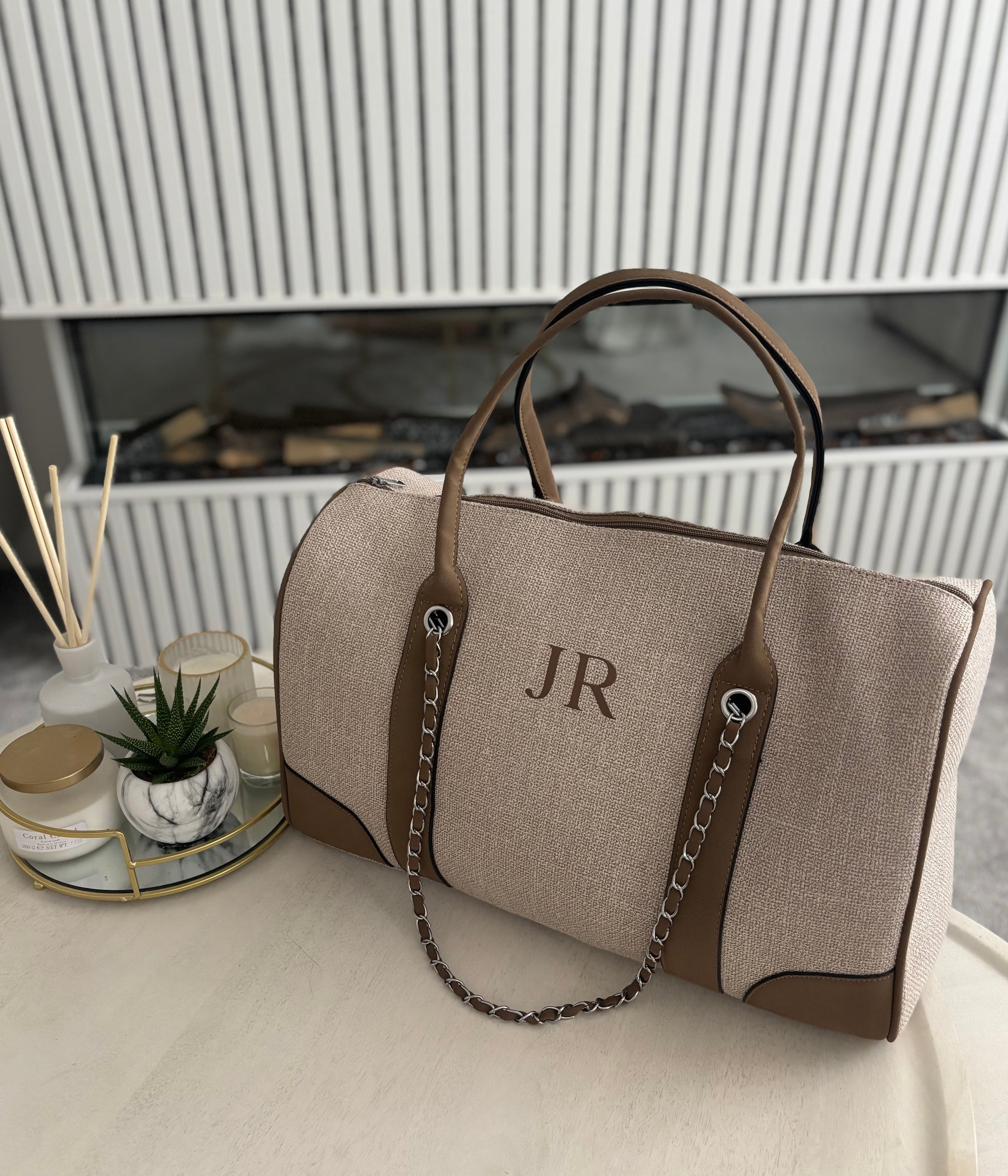 Personalised Holdall Canvas Bag