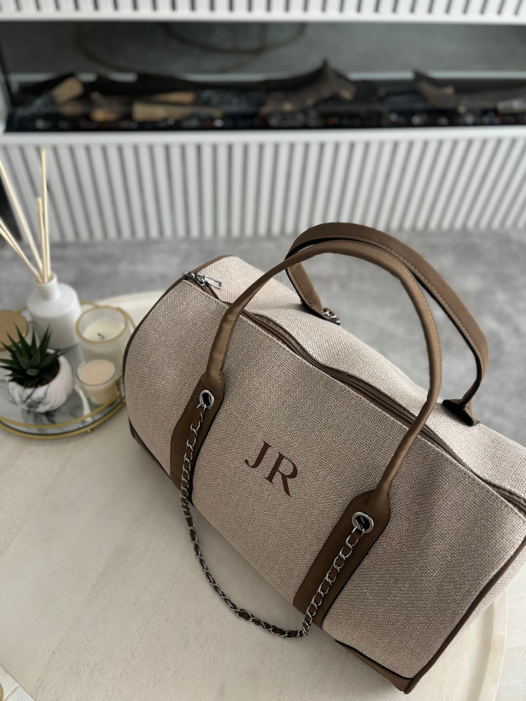 Personalised Holdall Canvas Bag