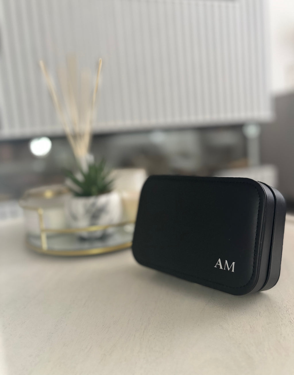 Black Jewellery Organiser / Travel Case