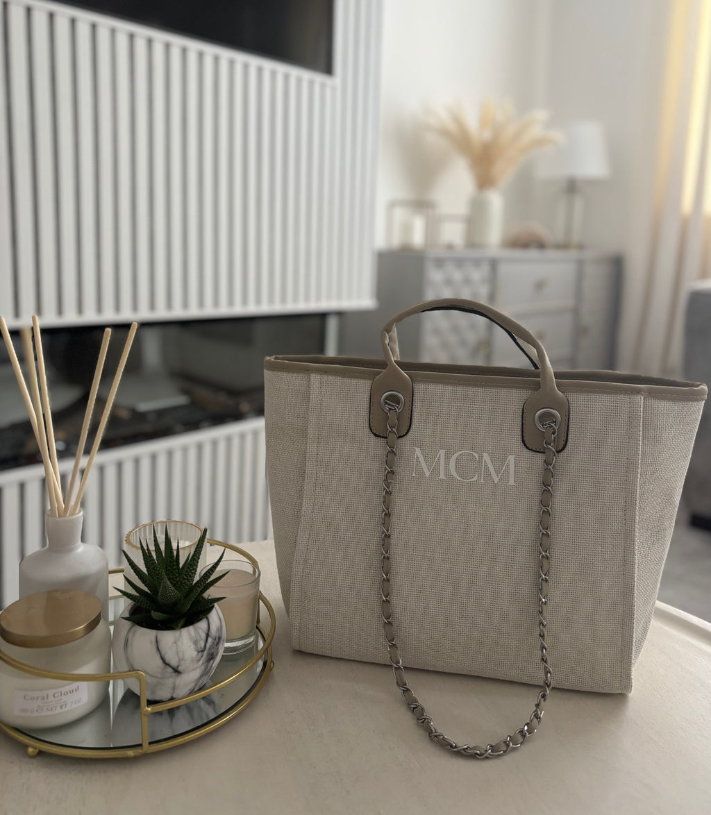 Medium Canvas Personalised Tote Bag