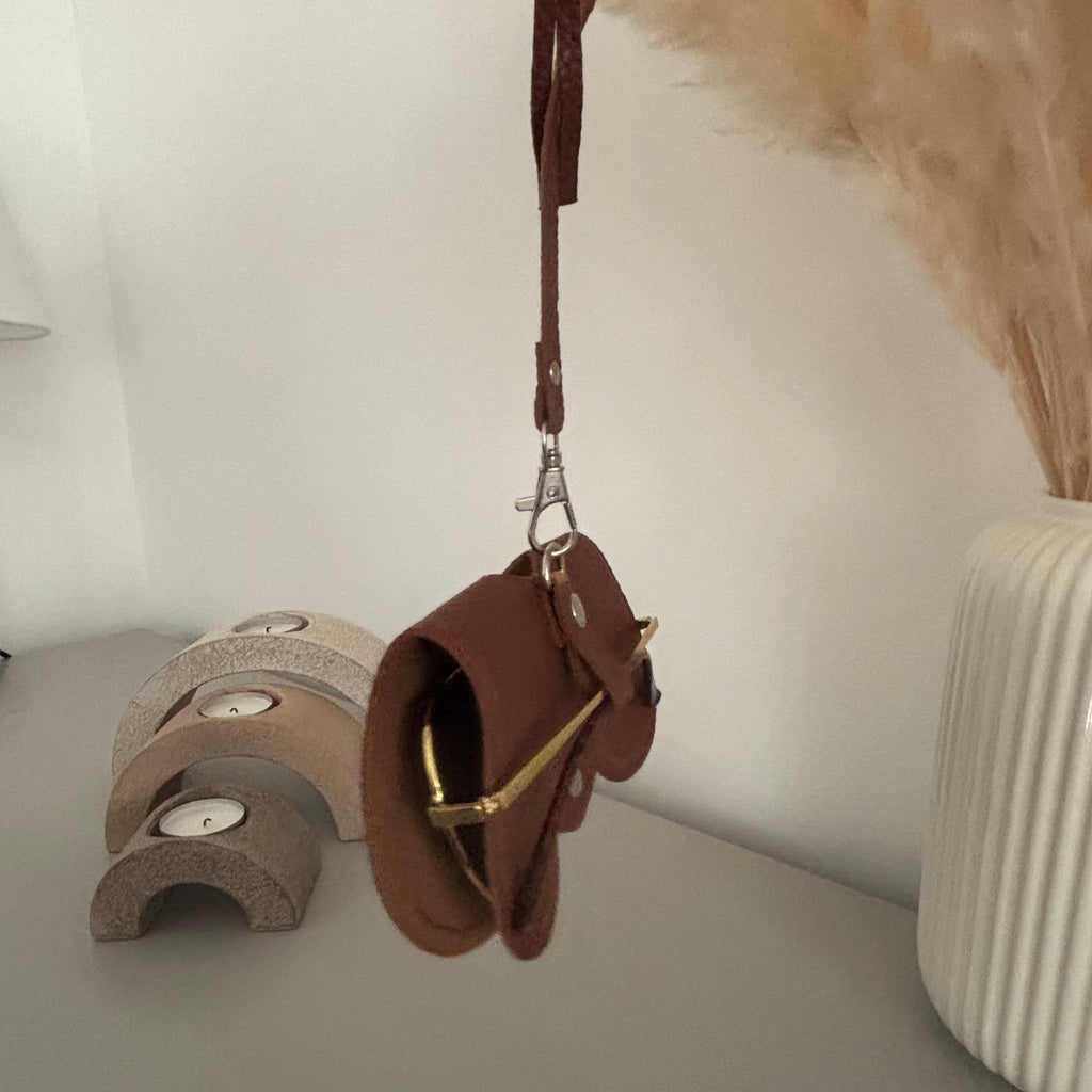 Brown Sunglasses / Glasses Case