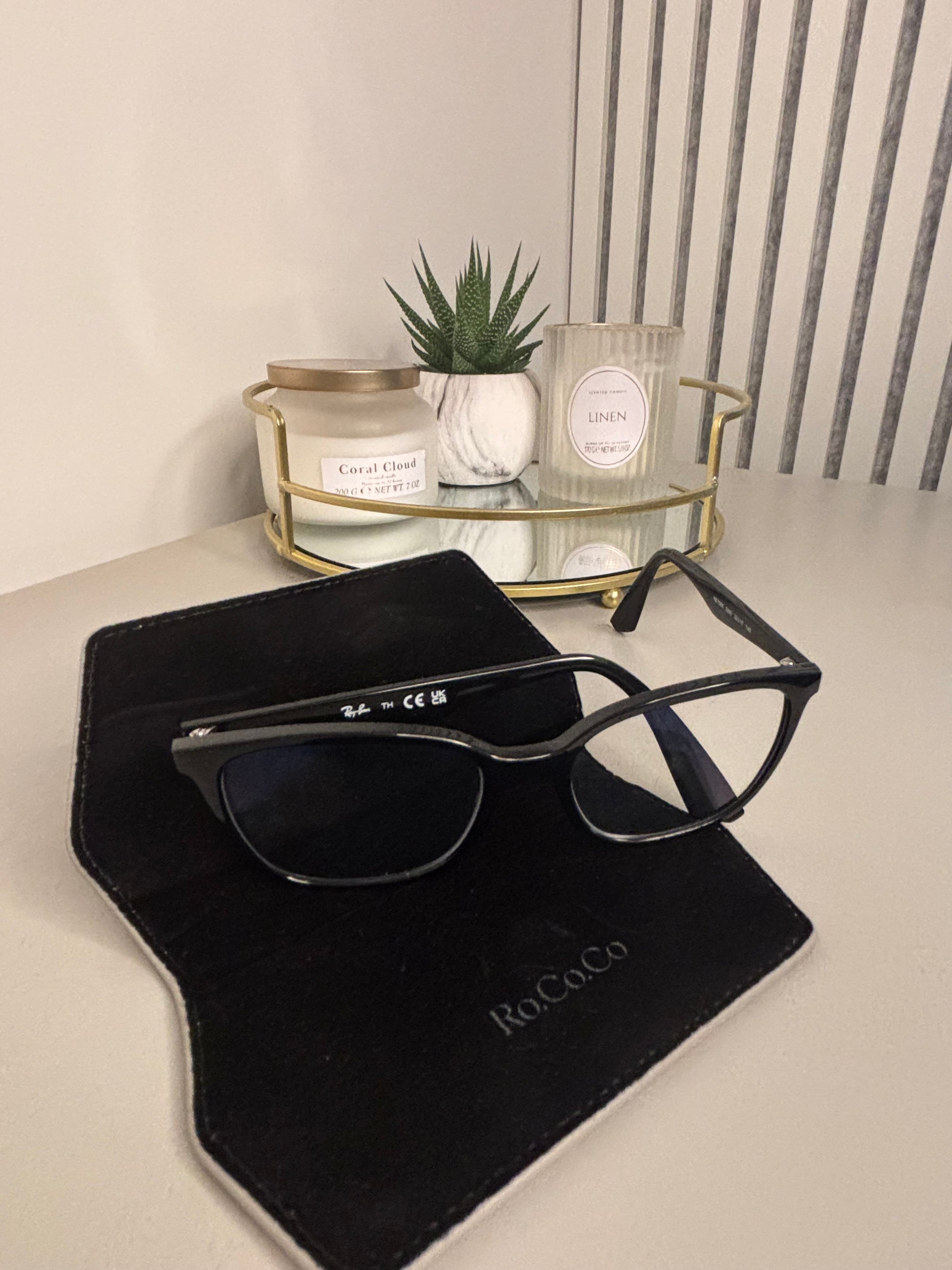 Grey Glasses Case / Cover