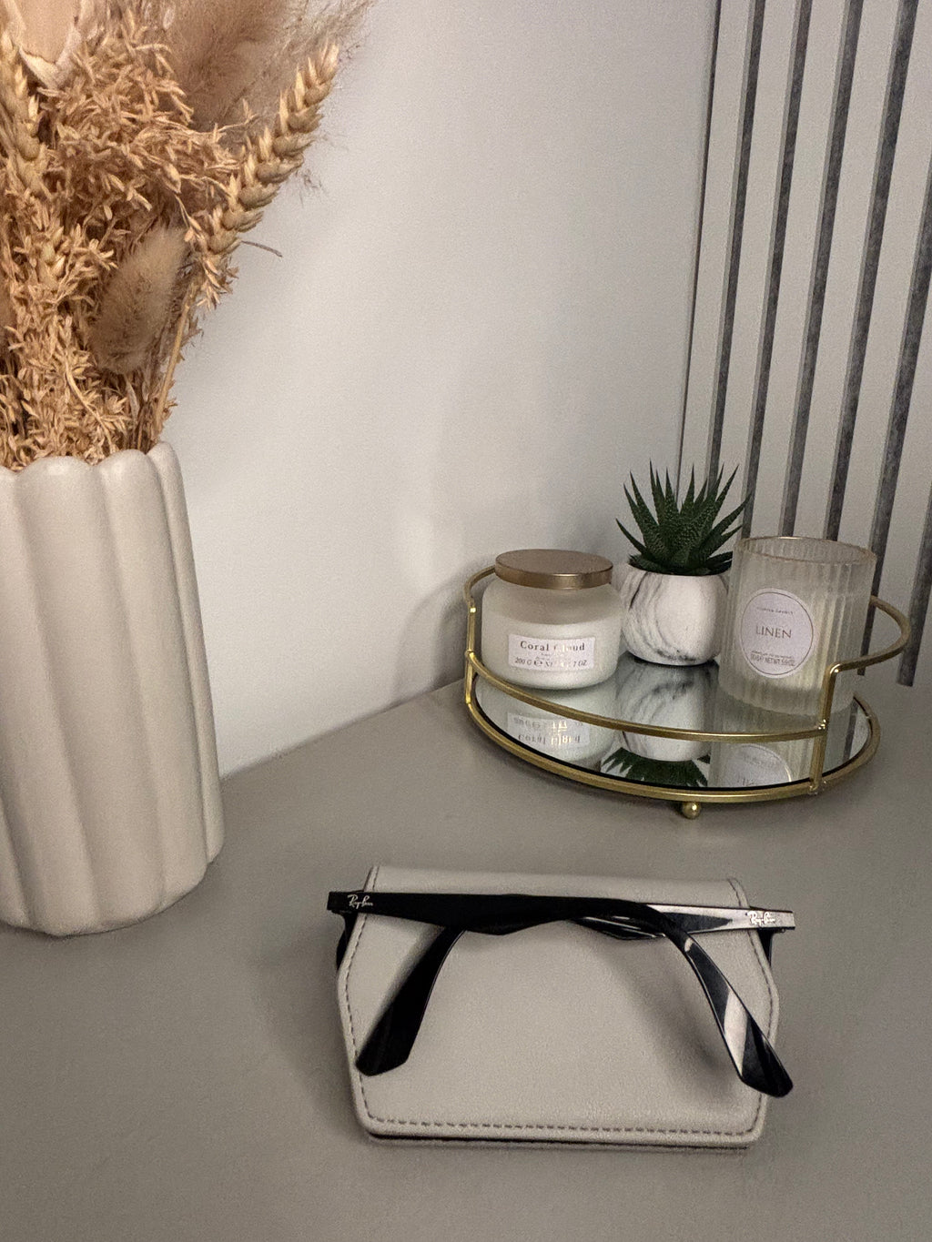 Grey Glasses Case / Cover