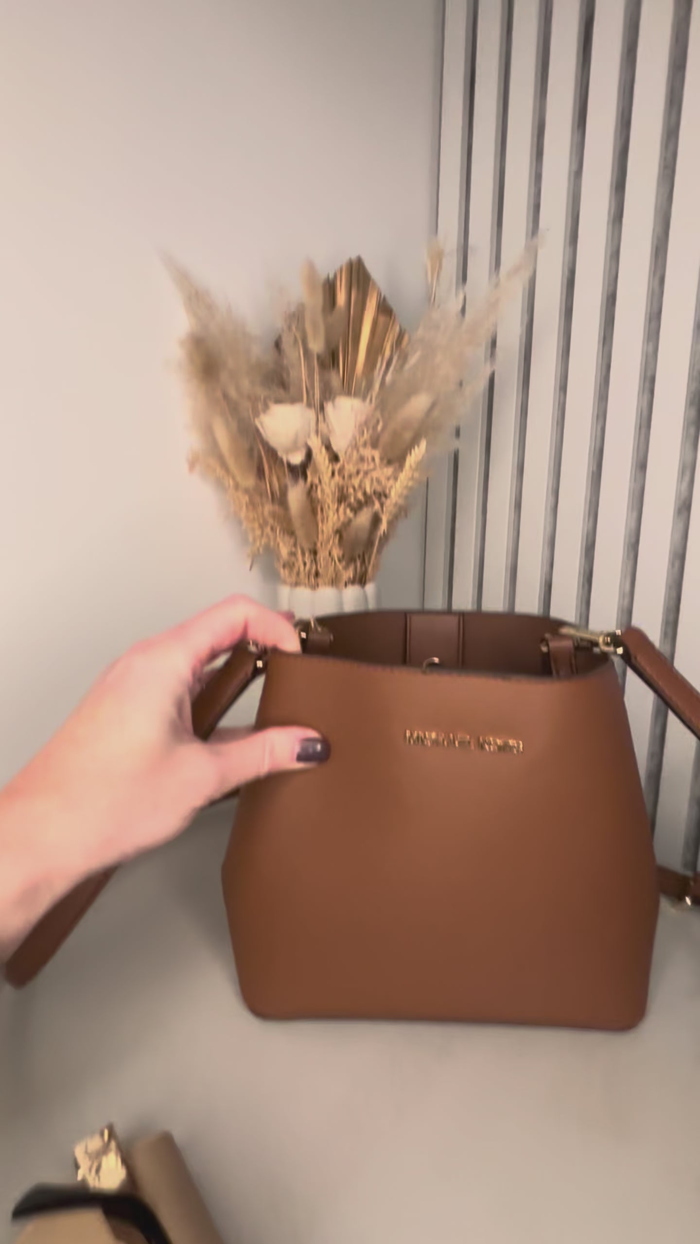 Brown / Beige Glasses Case / Cover